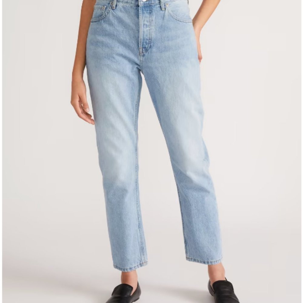 Everlane The ’90s Cheeky® Jean Vintage Sunbleached Blue 28